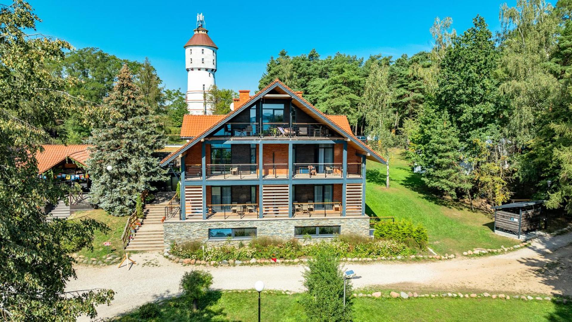 Roza Wiatrow Hotell Węgorzewo Eksteriør bilde